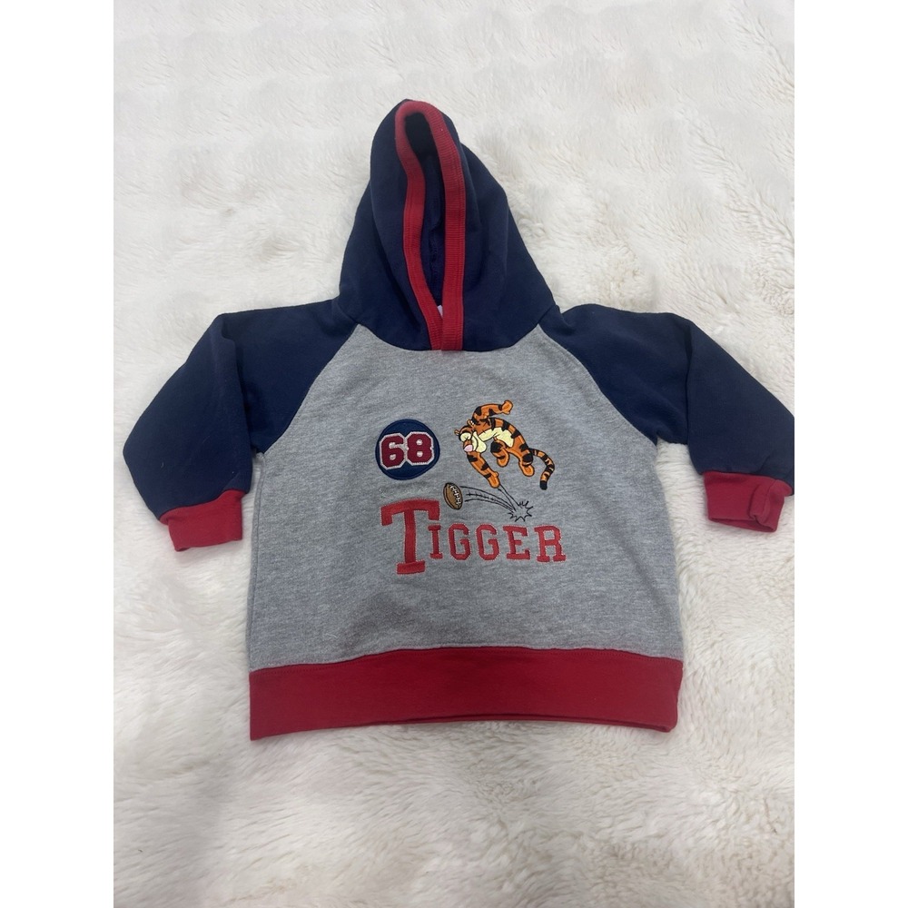Vintage Disney Winnie The Pooh Sweatshirt Sz 24 Embroidered Tigger READ!